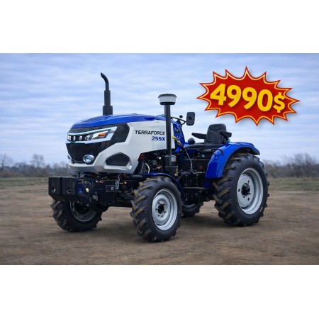 Трактор TERRA FORCE 255X, двигун КМ385, редукторний міст від 504, регулювання колії, блок коліс